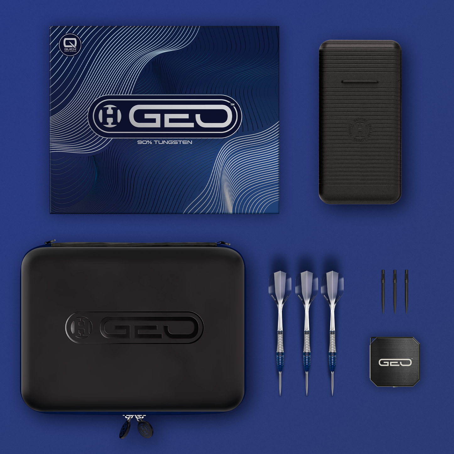 HARROWS - 25g Geo 03 Quick Point Darts - 90% Tungsten