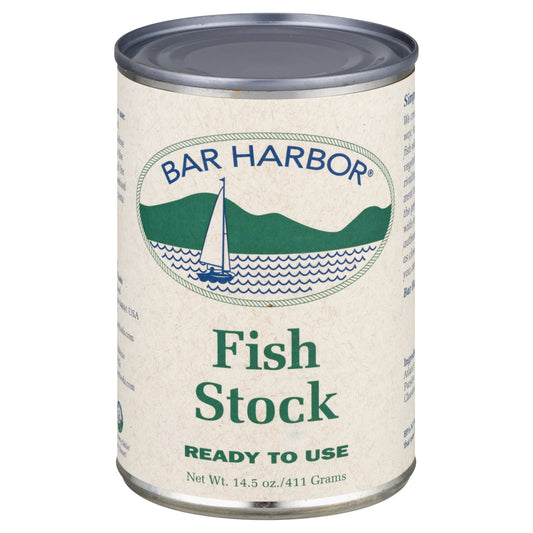 Bar Harbor All Natural Fish Stock - 14.5 OZ 6 Pack