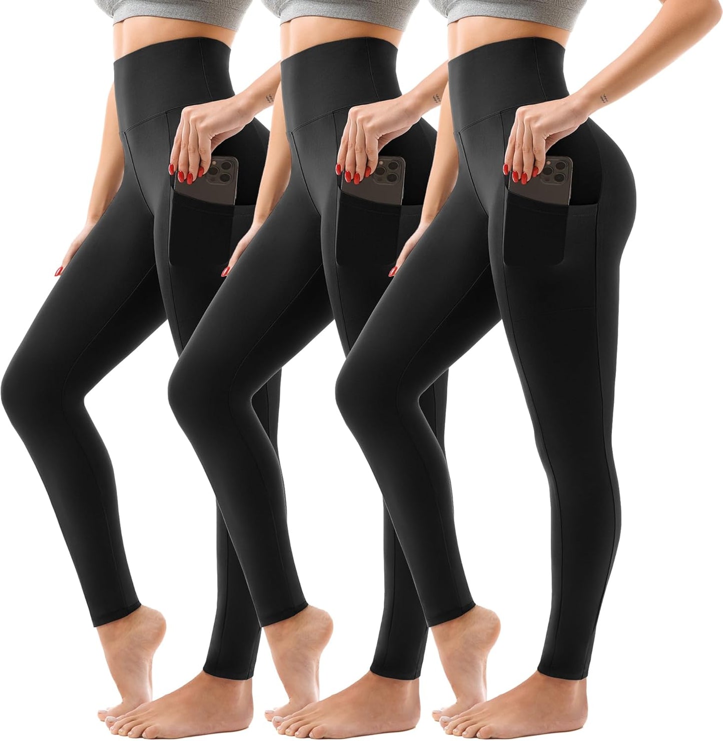 SINOPHANT High Waisted Leggings for Women