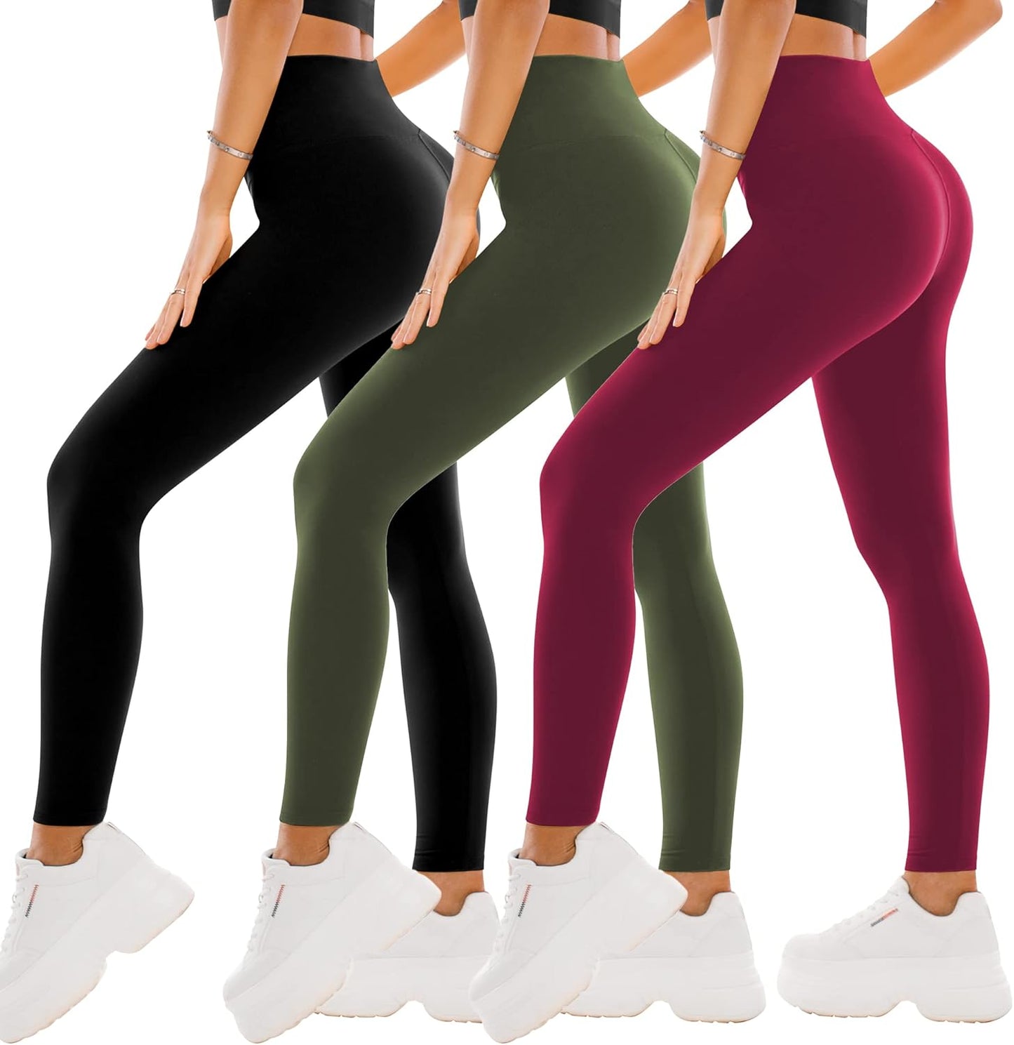 SINOPHANT High Waisted Leggings for Women