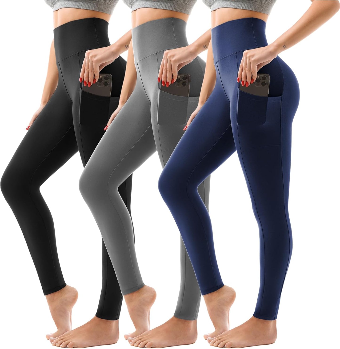 SINOPHANT High Waisted Leggings for Women