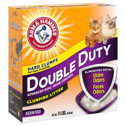 Arm & Hammer Cat Litter Double Duty - 14 LB 3 Pack