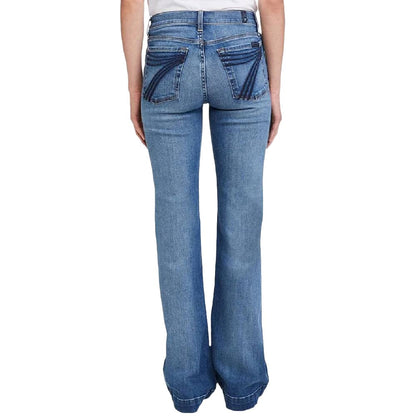 7 For All Mankind Dojo Trouser - Distressed Authentic Light