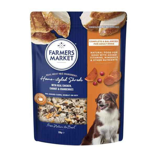 Adult Dog Food Homestyle Shreds With Chicken Carrot & Cranberries