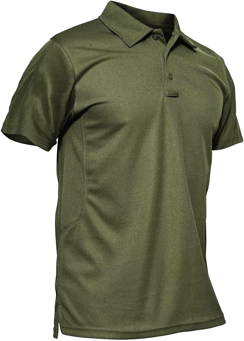 MAGCOMSEN Men's Polo Shirt Quick Dry Performance Short Sleeve Tactical Shirts Pique Jersey Golf Shirt