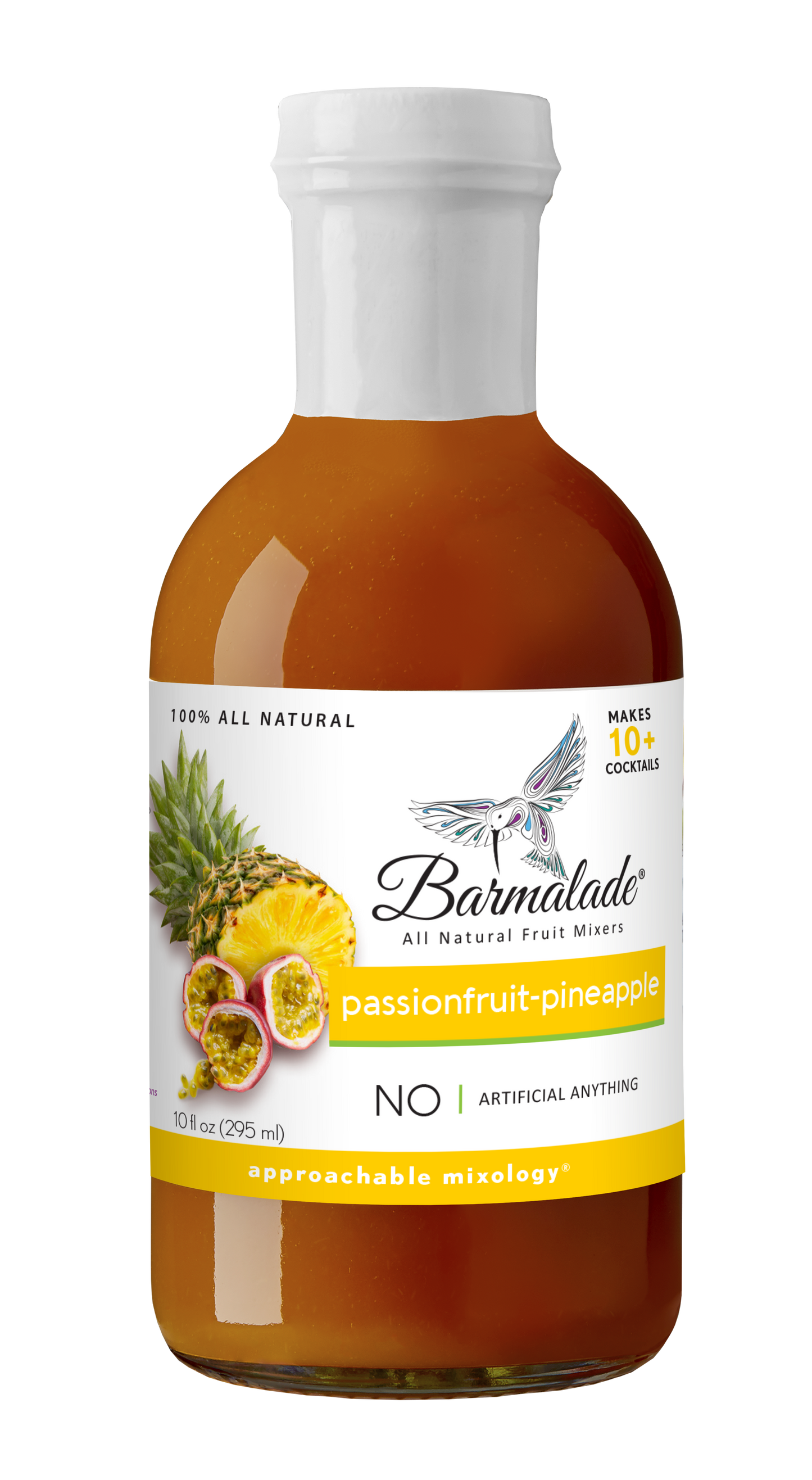 Barmalade Passionfruit-Pineapple Barmalade - 10 FL OZ 6 Pack