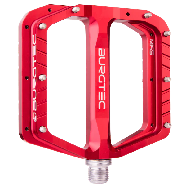 Burgtec Penthouse Mk5 Steel Axle Steel Flat Pedals