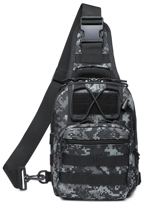 ATBP Small Tactical Sling Backpack Bag for Men Military Shoulder Bag Pack EDC Crossbody Bag for Hiking 7 Liters