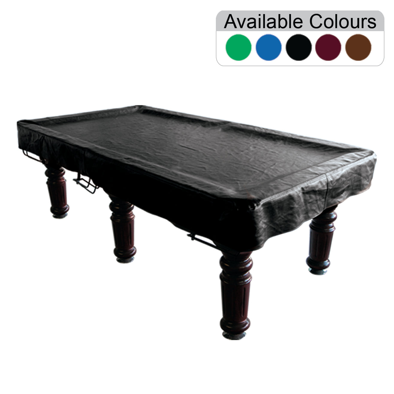 Heavy Duty Table Cover 9' - 5 Colours - SHORT DROP