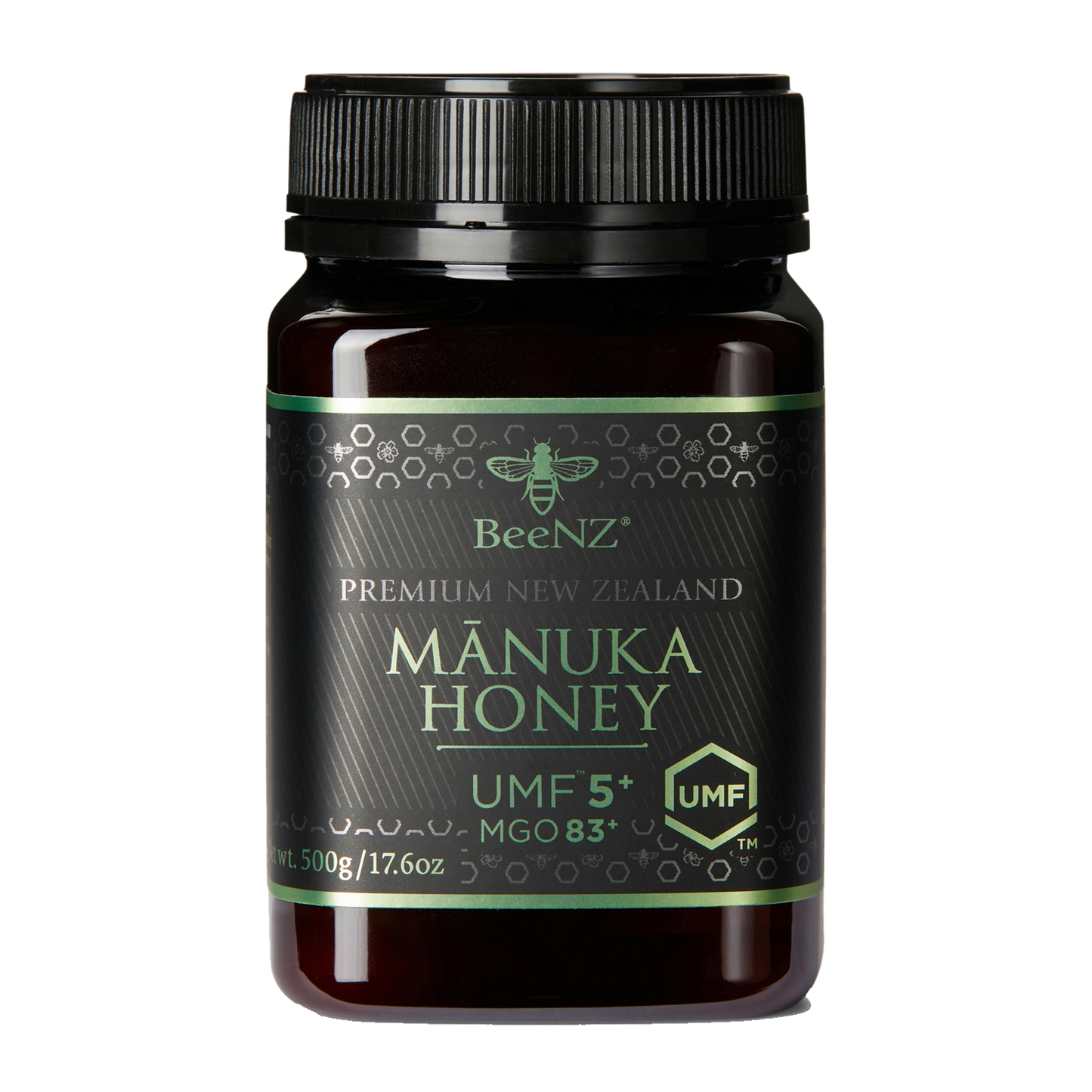 BeeNZ Manuka Honey UMF5+ - 17.6 OZ 12 Pack