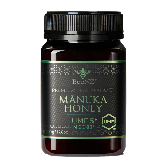 BeeNZ Manuka Honey UMF5+ - 17.6 OZ 12 Pack