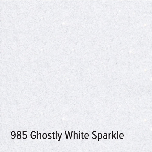 985 Ghostly White Sparkling Glitter Adhesive Vinyl | Oracal 851