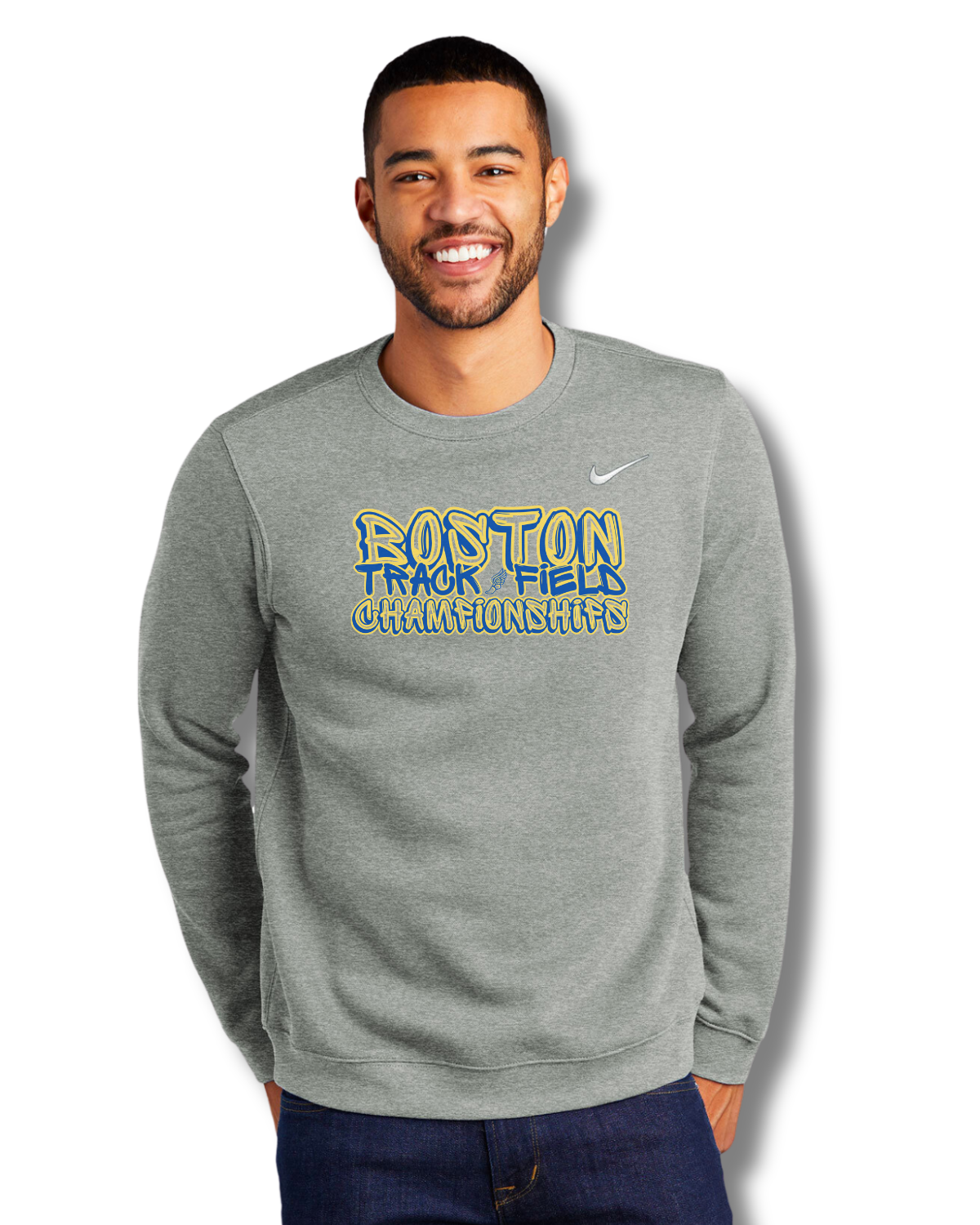 Boston City Championship- Nike Club Fleece Crew (CJ1614)