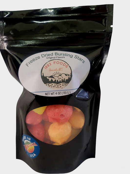 1883 Foods Freeze Dried Bursting Stars - 4 OZ 18 Pack