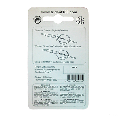 TRIDENT 180 - Dart Point Anti-Deflection Cones