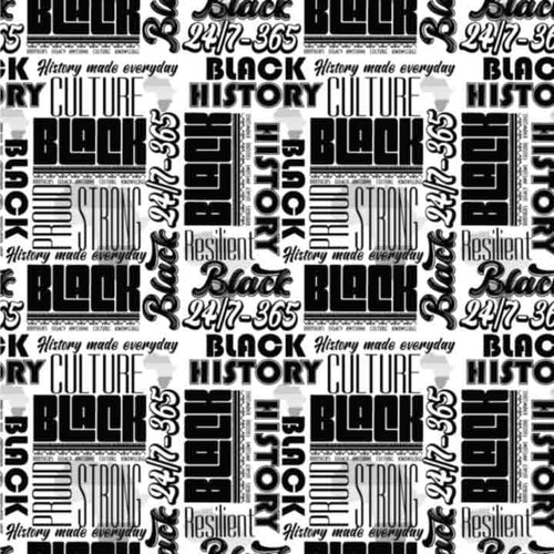 African Pattern - Black History #2 (Sublimation Transfer)