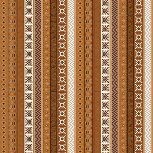 African Pattern - Brown #7 (Sublimation Transfer)