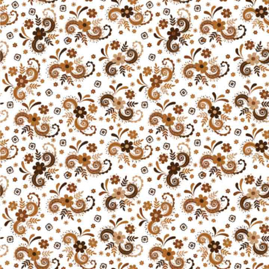 African Pattern - Brown #9 (Sublimation Transfer)
