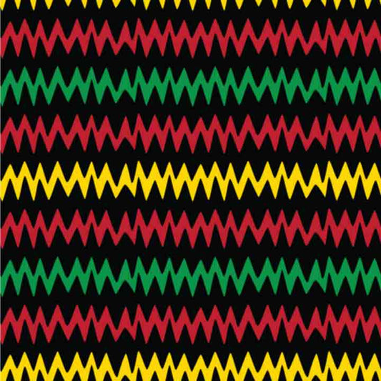 African Pattern - Juneteenth #1 (Sublimation Transfer)