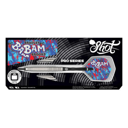 SHOT - BRADLEY BROOKS GEN 2 Darts Set - 90% Tungsten - 24g