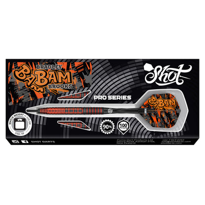 SHOT - BRADLEY BROOKS Dart Set - 90% TUNGSTEN - 25g