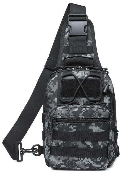ATBP Small Tactical Sling Backpack Bag for Men Military Shoulder Bag Pack EDC Crossbody Bag for Hiking 7 Liters