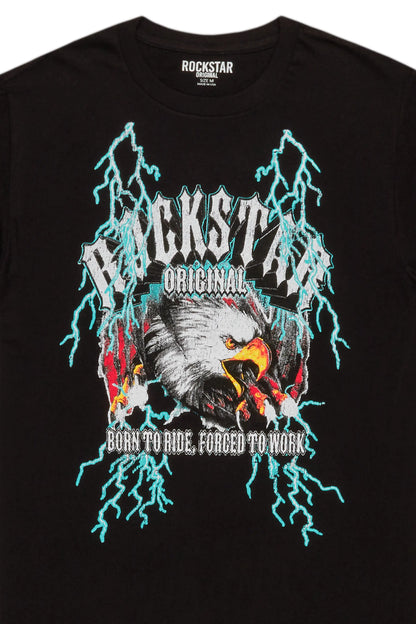 Balder Black Graphic T-Shirt