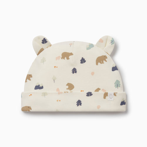 Bear Print Hat