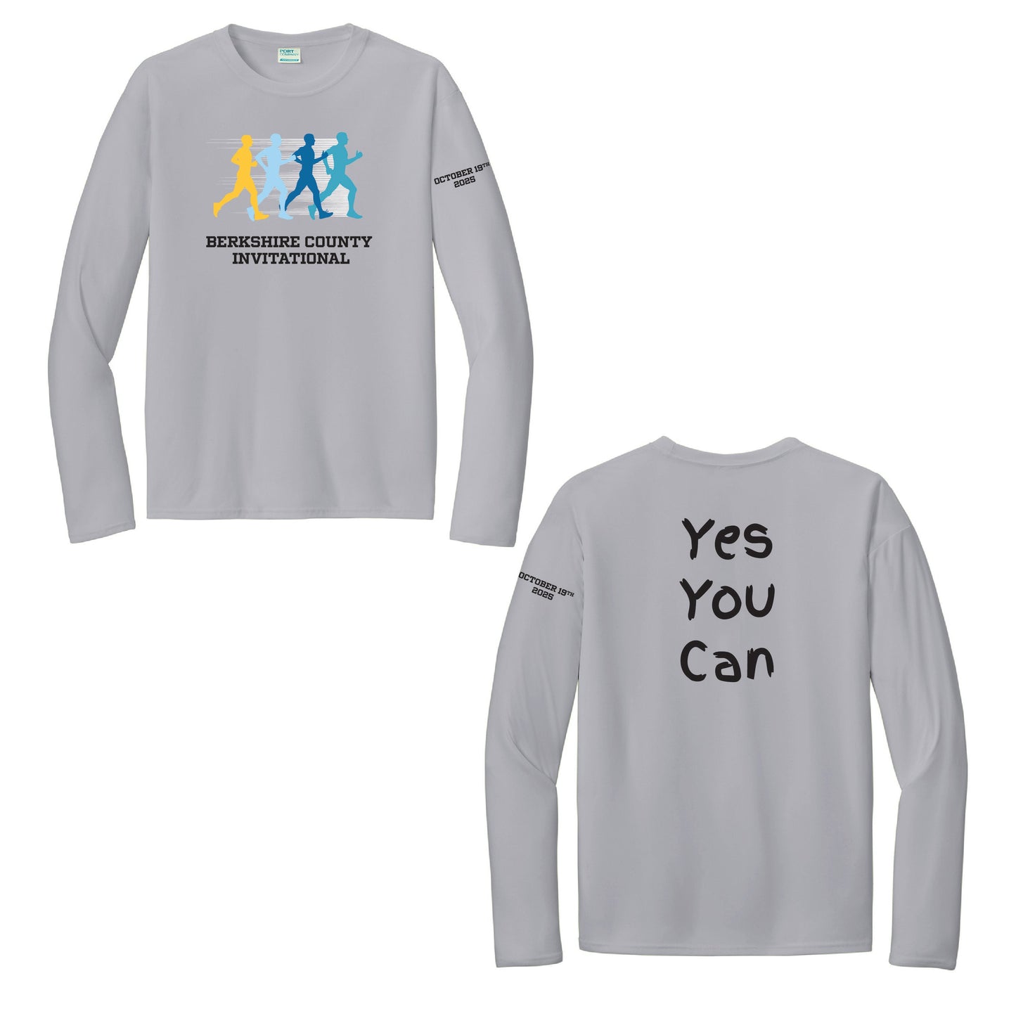 Berkshire County Invitational -  Unisex Performance Long-Sleeve T-Shirt (PC380LS)