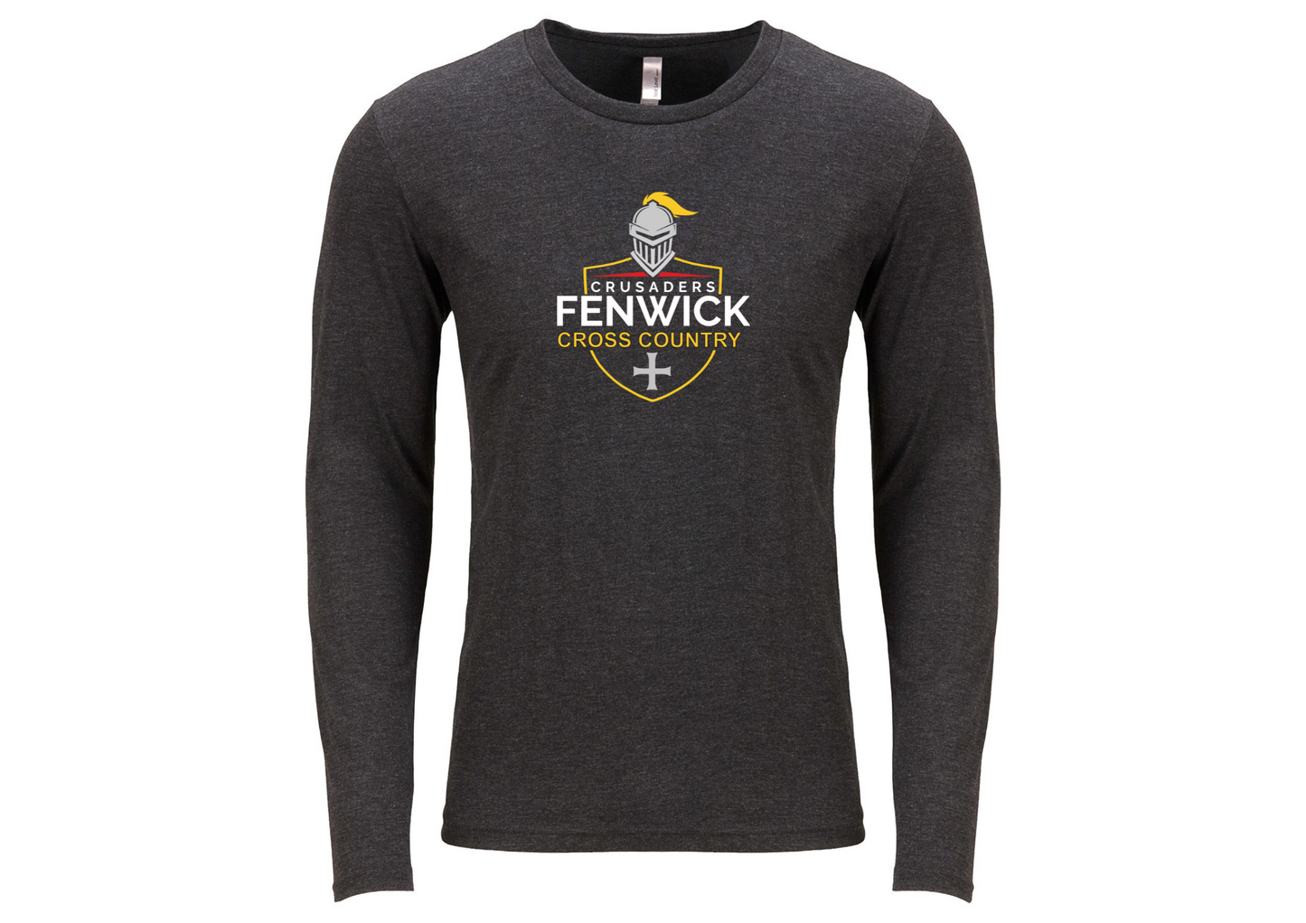 Bishop Fenwick XC Team - Next Level Apparel Men's Triblend Long-Sleeve Crew (6071)