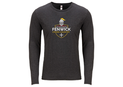 Bishop Fenwick XC Team - Next Level Apparel Men's Triblend Long-Sleeve Crew (6071)