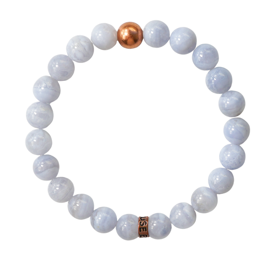 Blue Lace Agate Bracelet