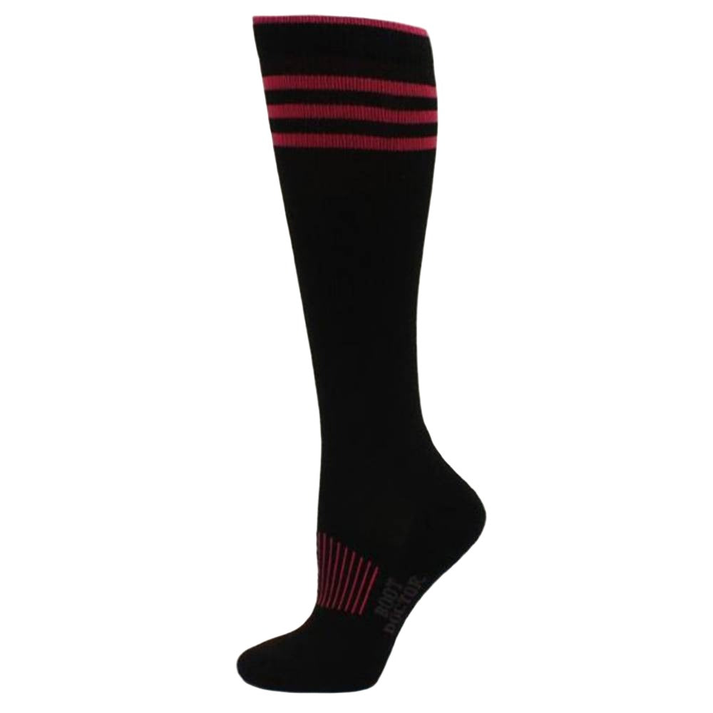 * Boot Doctor Over The Calf Socks - Black/Pink