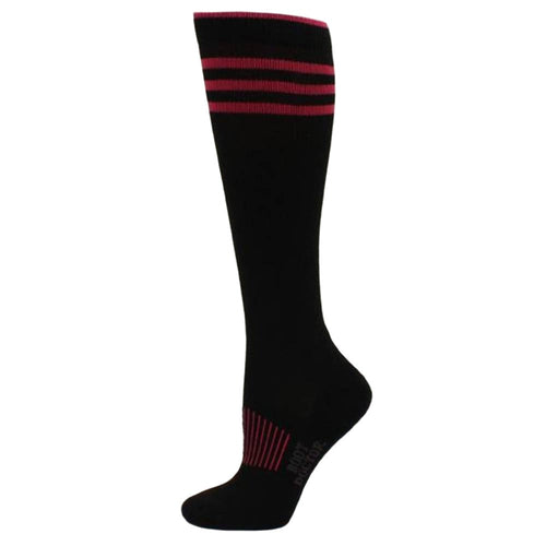 * Boot Doctor Over The Calf Socks - Black/Pink