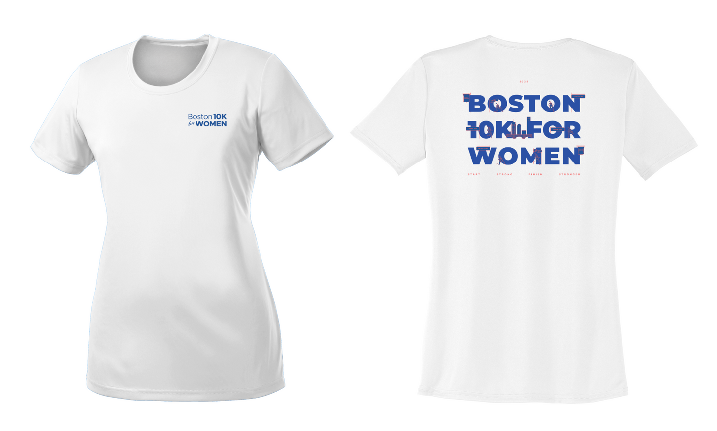 Boston 10K for Women - "Run In" Women's Tee
