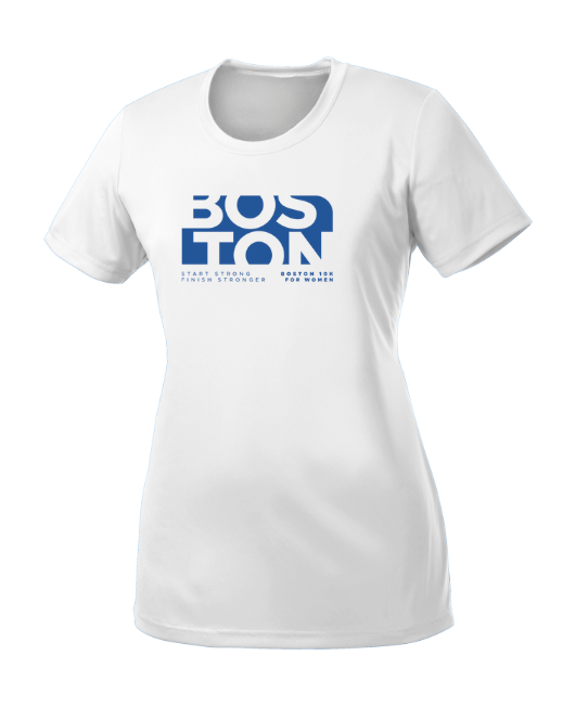 Boston 10K for Women - "Run In" Women's Tee