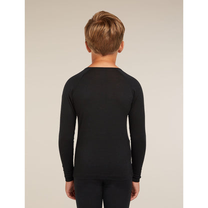 Icebreaker Kid's Merino 200 Oasis Long Sleeve Crew Neck Thermal Top