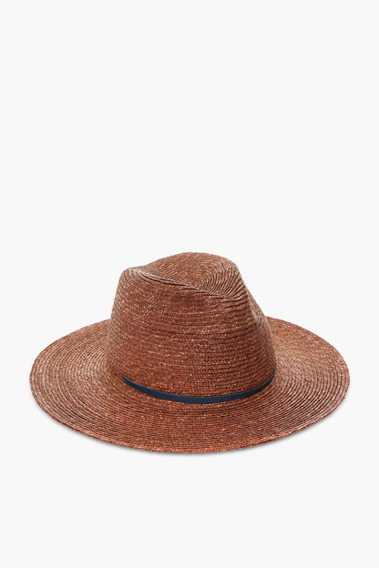 Brown And Navy Marseille Hat