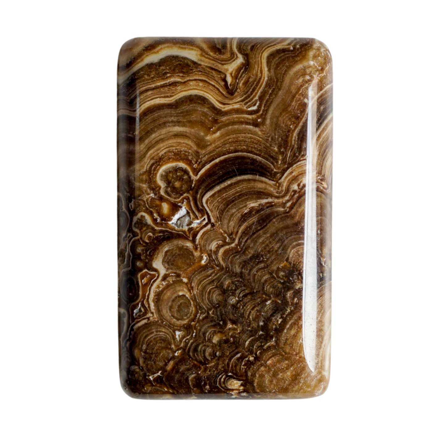 Chocolate Calcite Pillow Stone