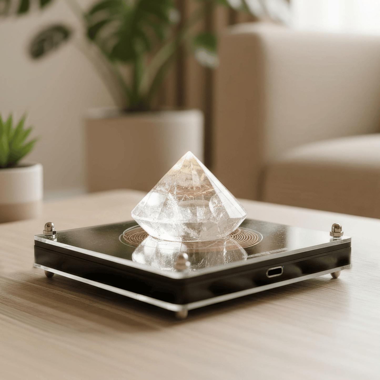 Clear Quartz Diamond