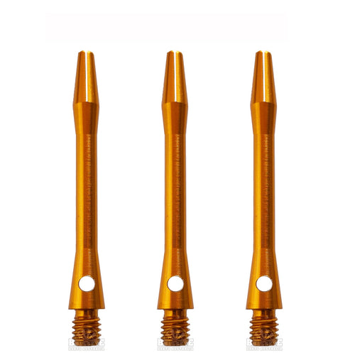 DESIGNA - Aluminium Dart Shafts - TWEENIE GOLD 41mm