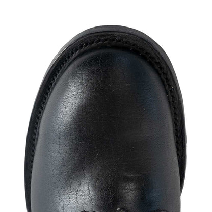 Anderson Bean Men's Black Freemason Round Toe Boot - Teskey's Exclusive