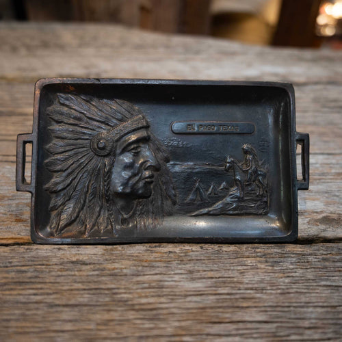 1940's 1950's Metal Business Card Tray