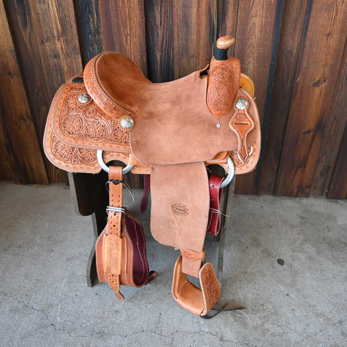14.5" TESKEY'S CALF ROPING SADDLE