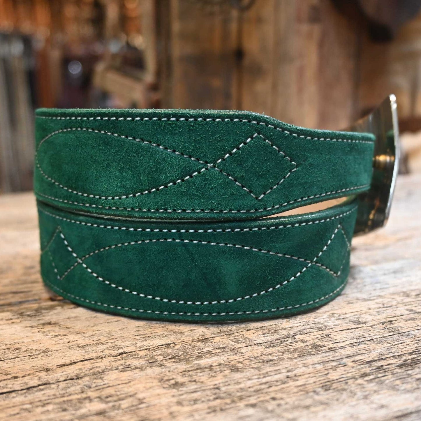 Adam Lahey Green Western Belt