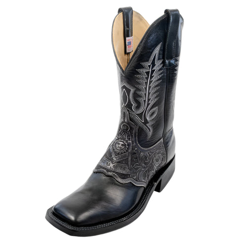 Anderson Bean Men's Past Master Square Toe Boot - Teskey's Exclusive
