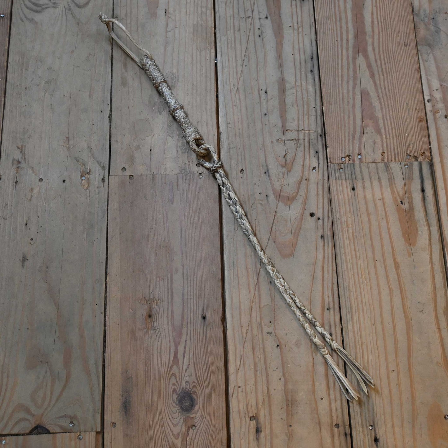 25 1/2" Braided Rawhide Quirt