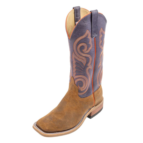 Anderson Bean Men's Camel Waxy Kudu Western Boot