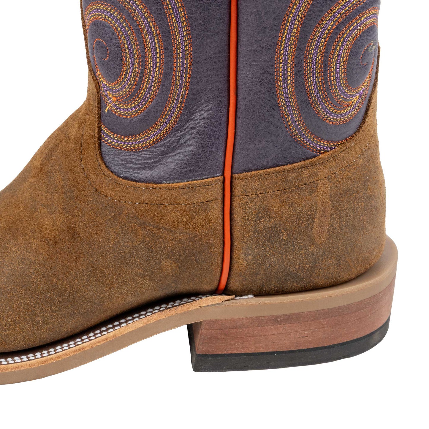 Anderson Bean Men's Camel Waxy Kudu Western Boot