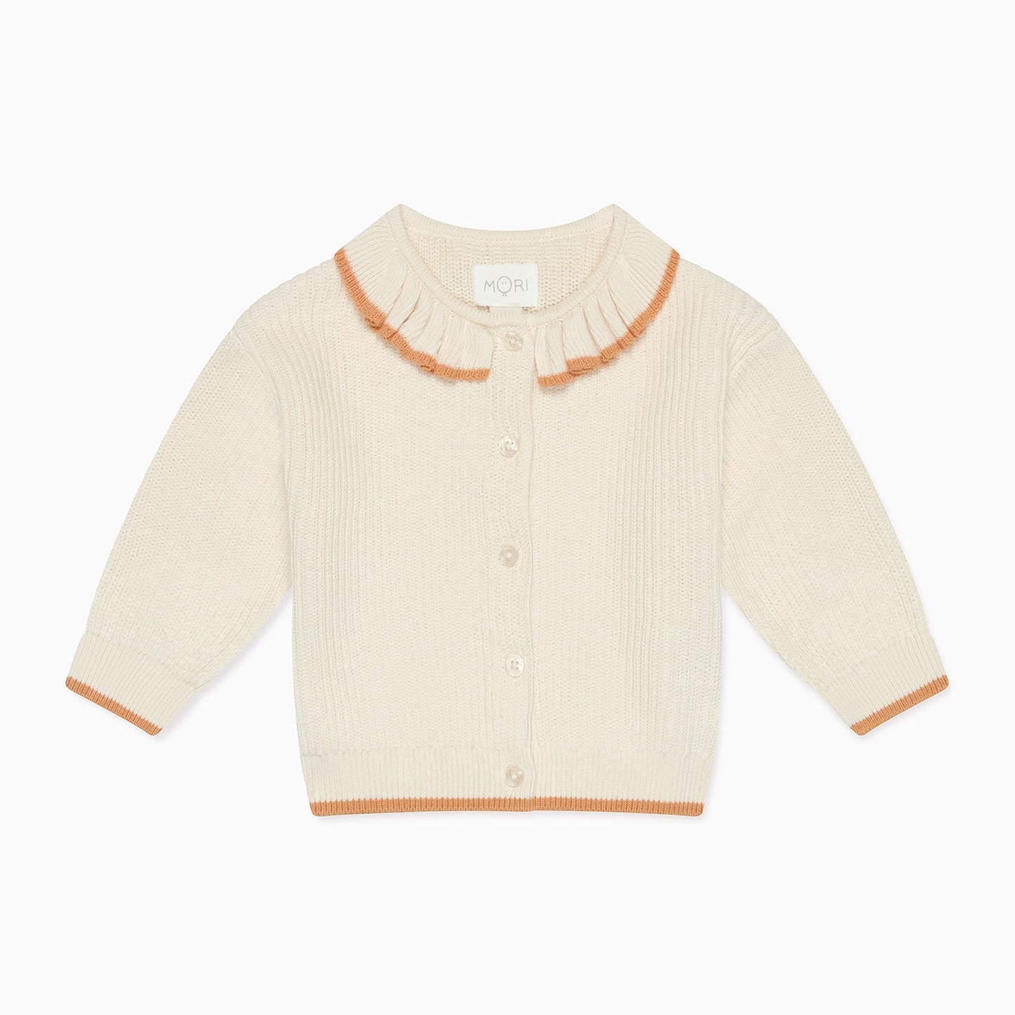 Collared Knitted Cardigan